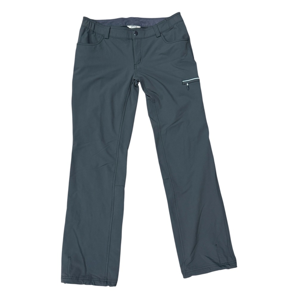 Duluth Trading Co Flexpedition Pants Womens 4x31 Gray Hiking Outdoor Adjustable